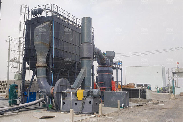 新疆年產8萬噸爐渣砂子磨粉生產線